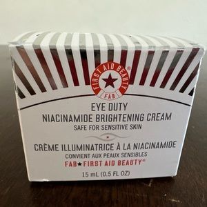 NEW First Aid Beauty White and Red Eye Cream for Brightening 15 ml London, UK